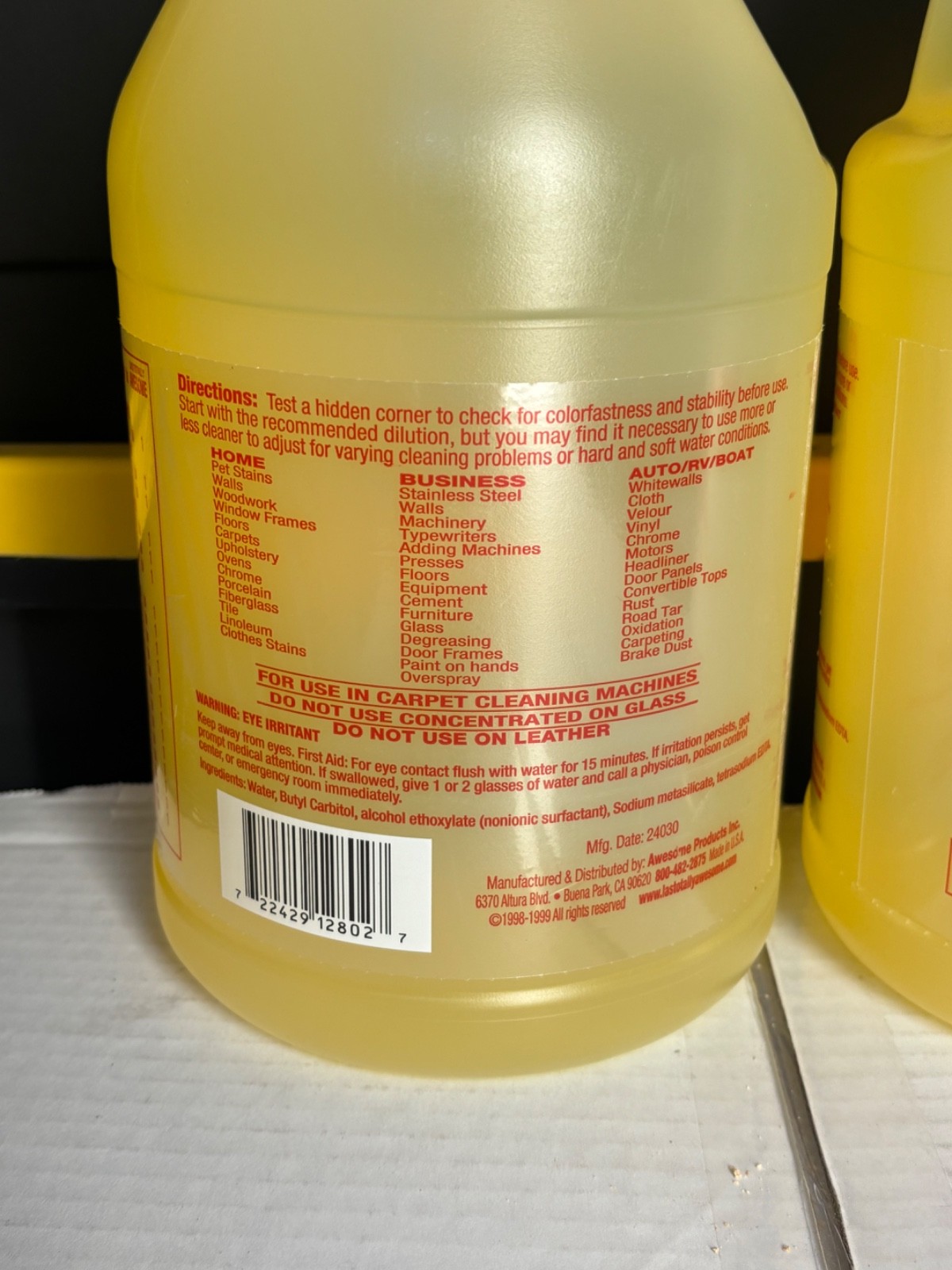 LA’s Totally Awesome All-Purpose Cleaner Concentrate 1 Gal. (2-Pack)