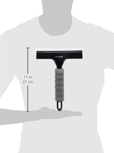 Streak-Free Window Squeegee with Handle for Cars, Showers, and Glass Cleaning