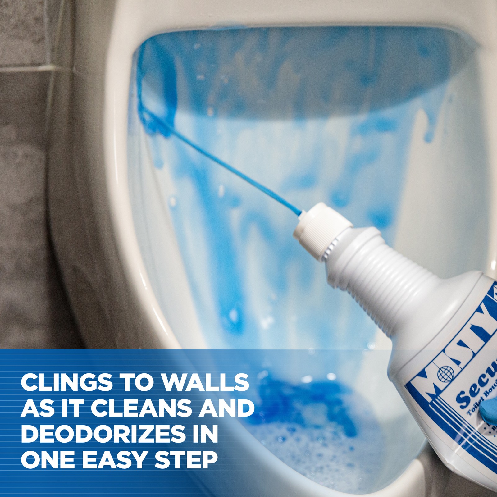 Misty Secure Toilet Bowl and Urinal Cleaner – 32 Ounce (Case of 12) – 1038801