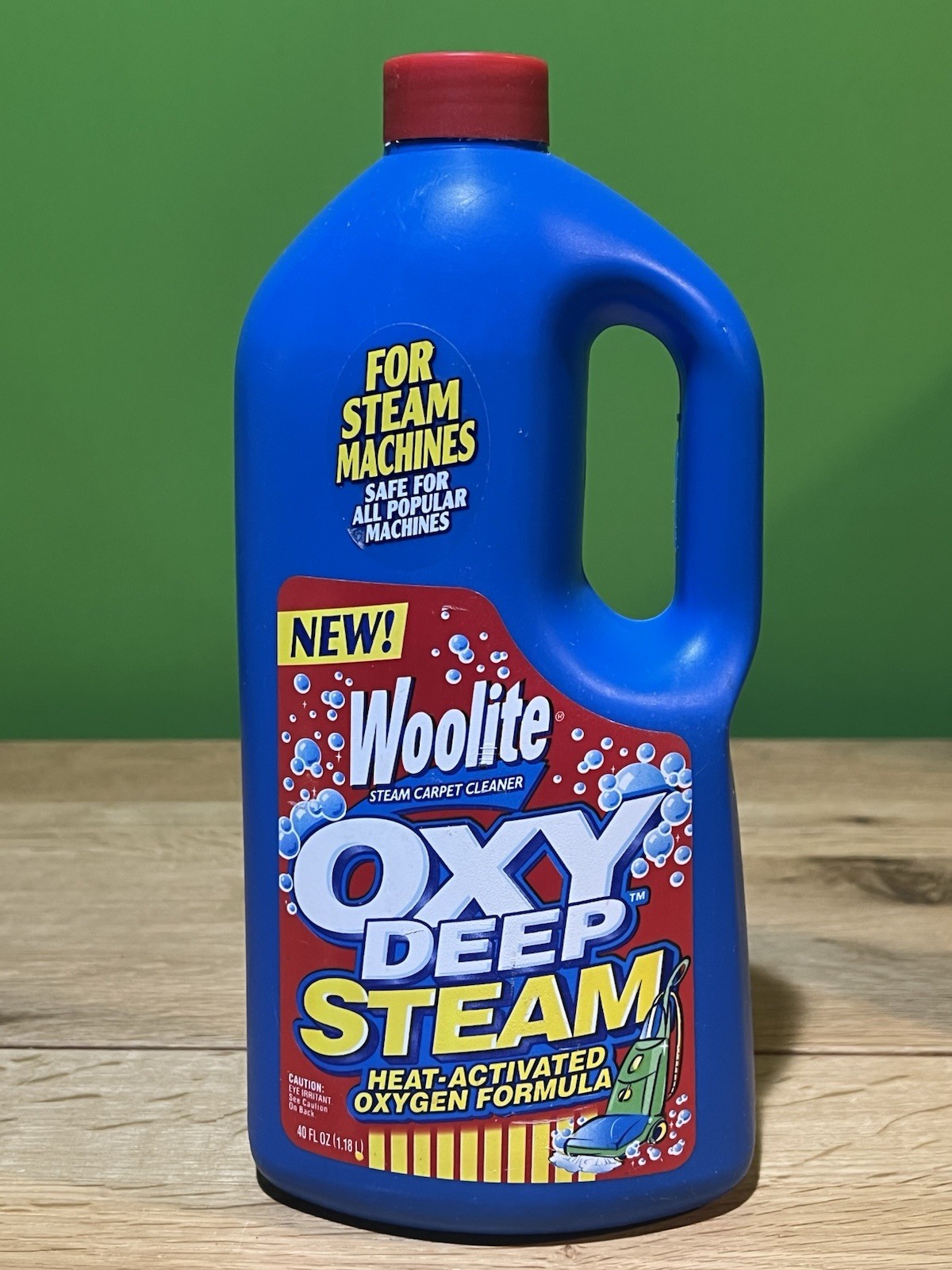 Woolite Oxy Deep Steam Carpet Cleaner 40oz 2003 Opened 90% Full