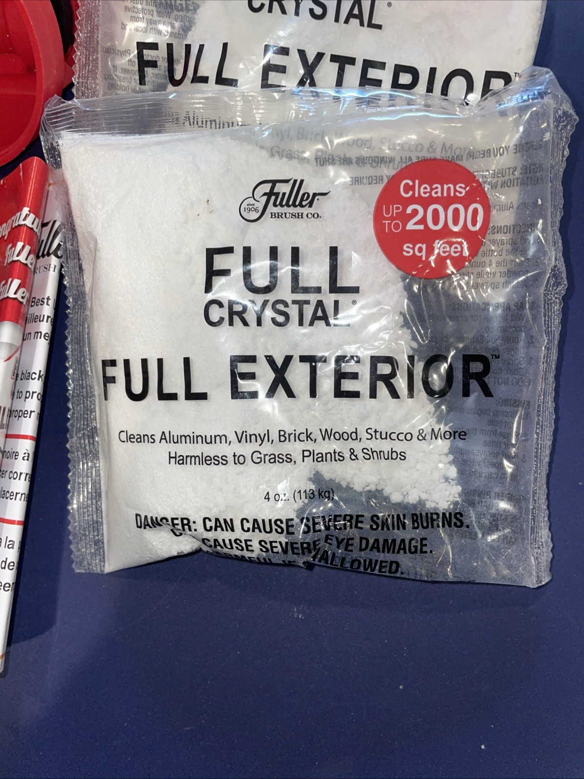 Fuller Brush Window Outdoor Surface Cleaner Sprayer Full Crystal Screens FBFC-6