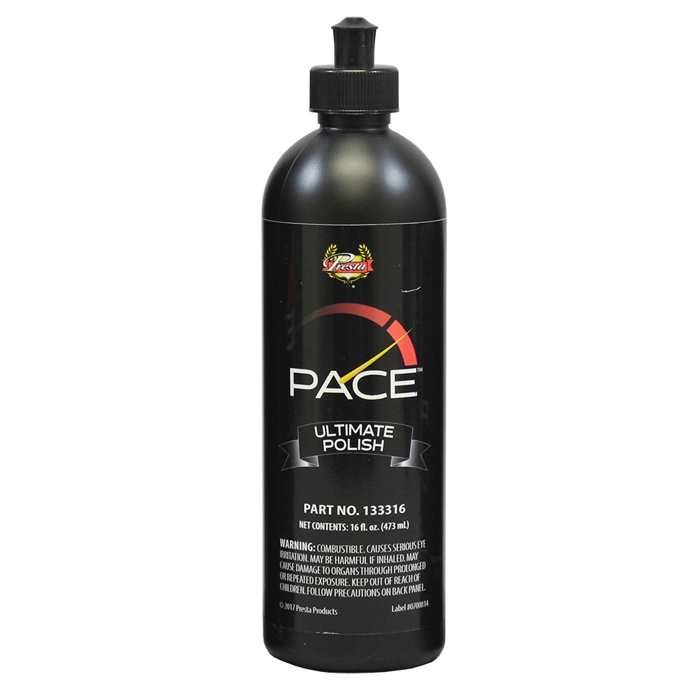 Presta PACE Ultimate Polish 133316 16 oz Marine Auto Body Shop Safe