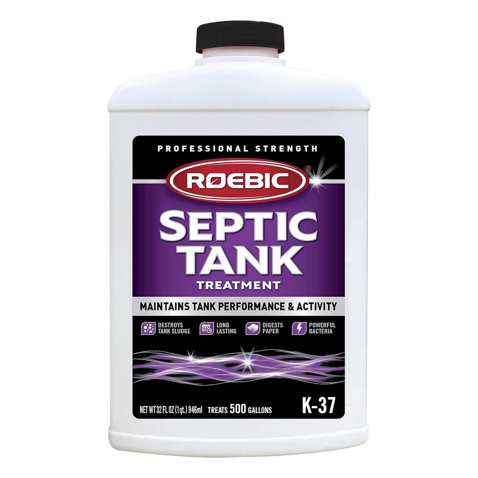 Roebic K-37-Q Septic Tank Treatment, 32 Fl Oz