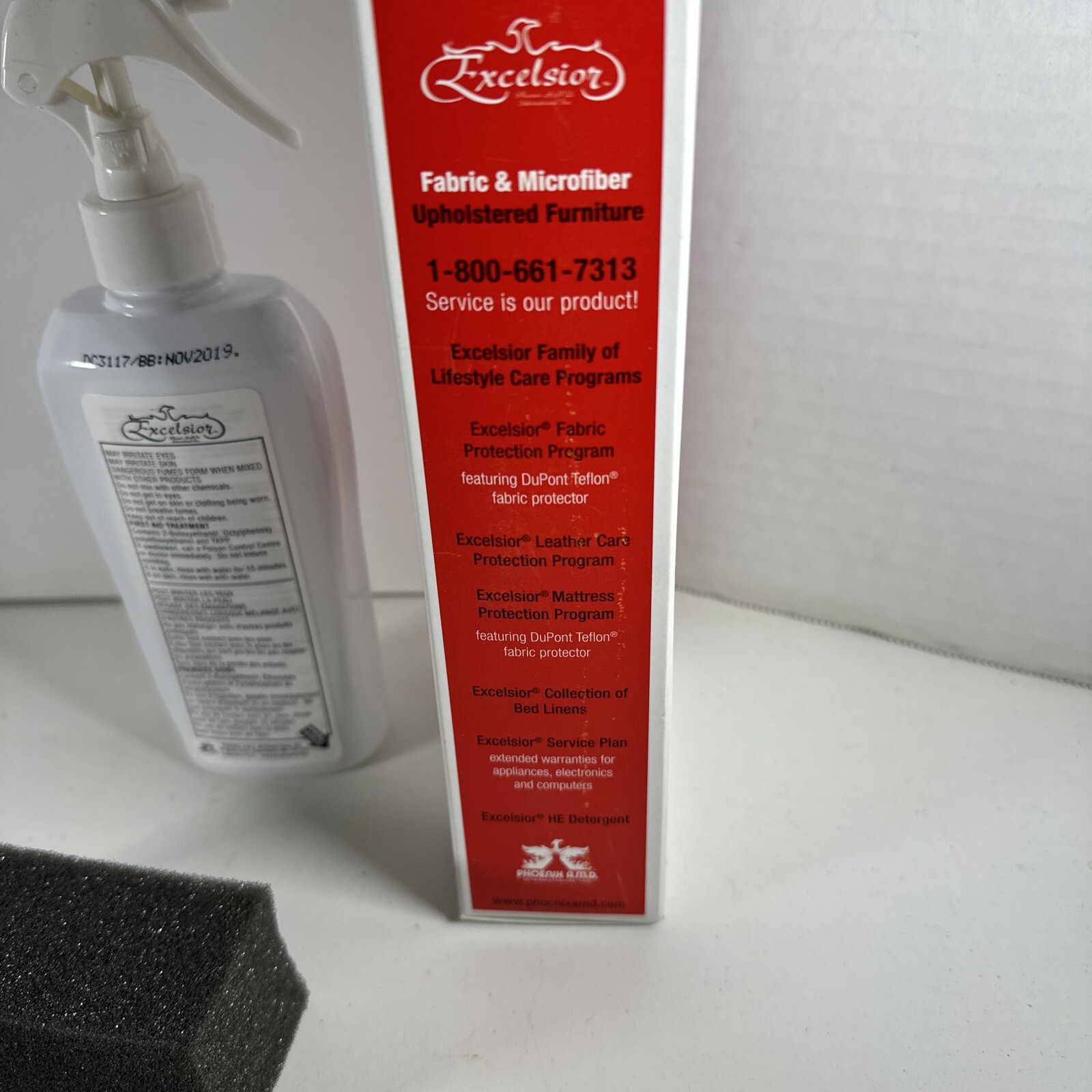 NOS Because You Love It! Fabric &Microfiber Upholstered Furniture Stain Remover