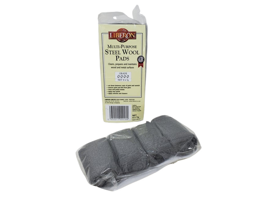 Liberon – Steel Wool Pads: Multipurpose Grade 0000