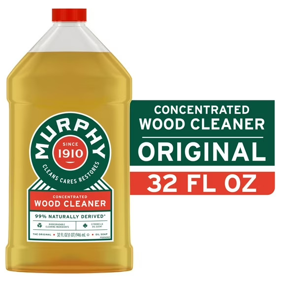 Murphy Oil Soap Wood Floor Cleaner Surface Polish Original Citronella Scent 32oz