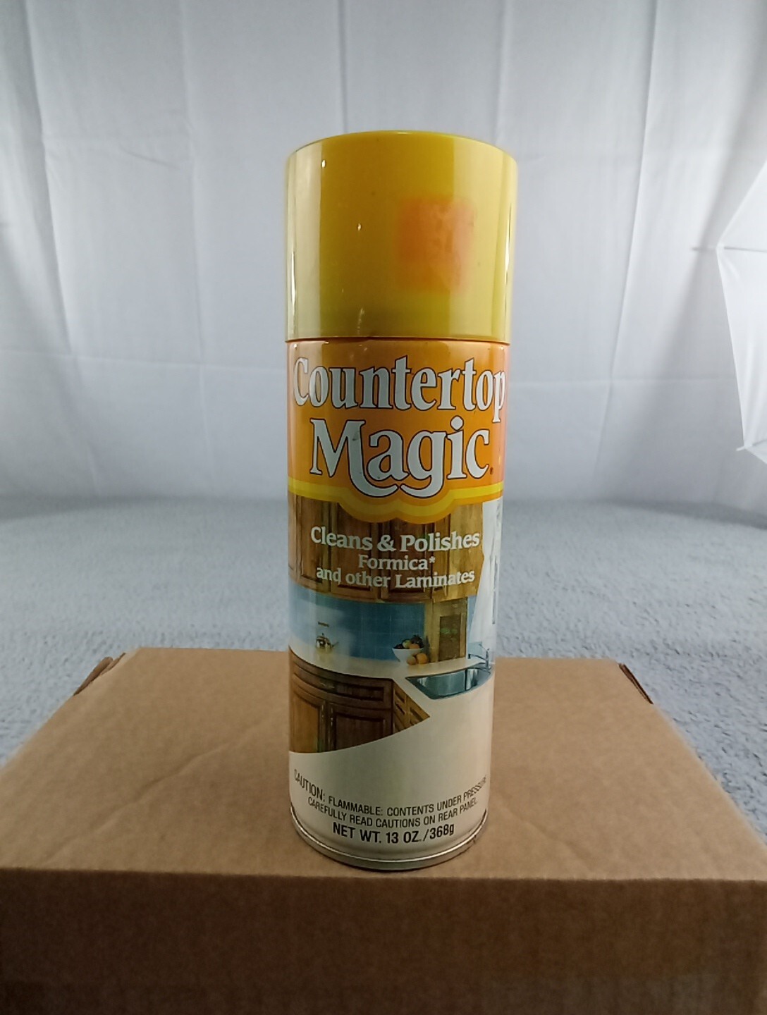 Vintage Countertop Magic 13 Oz Original Spray Formica Laminate FADED