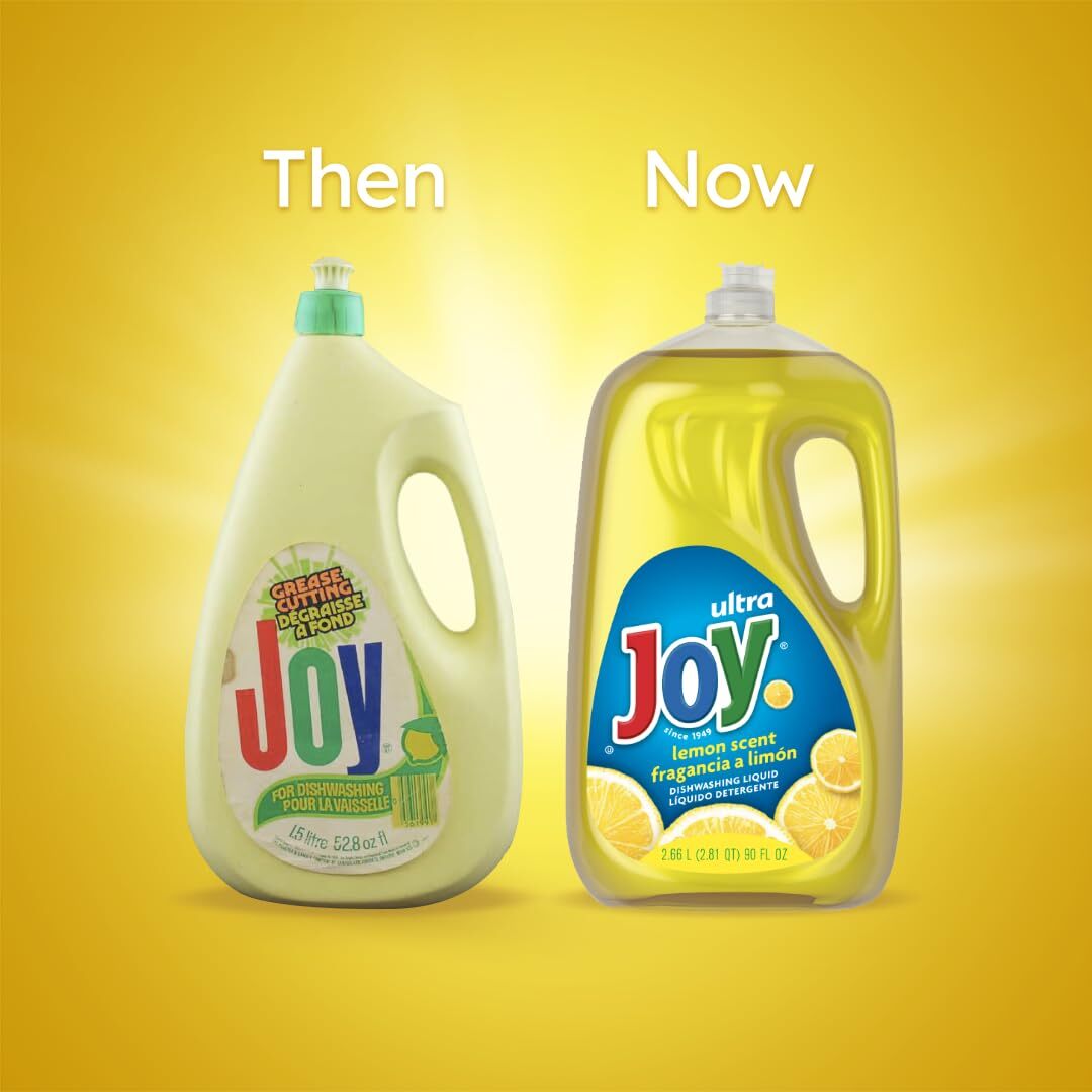 Joy Ultra Concentrated Liquid Dish Soap 90 Fl Oz Grease Busting Power