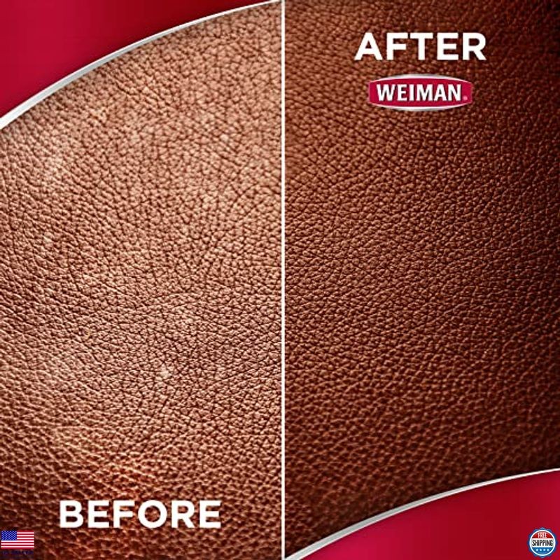 Leather Cleaning Wipes 2 Pack – UV Protection for Furniture, Car Seats & Shoes