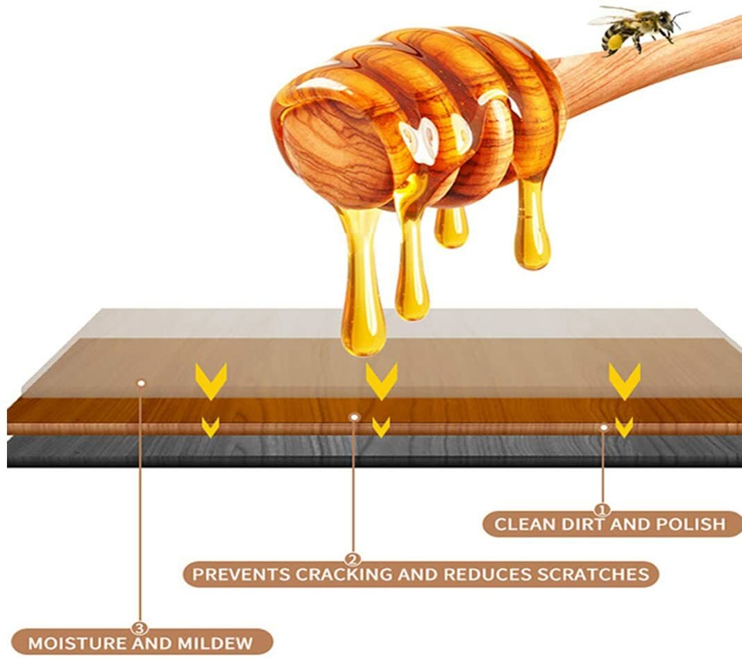 Wood Seasoning Beewax Natural Traditional Beeswax Polish Wood Furniture Cleaner