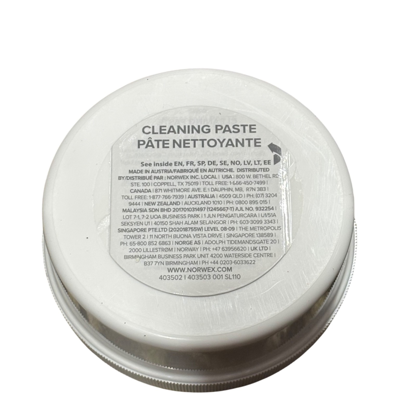 Norwex Power Cleaning Paste 200ML 6.76FL OZ Multi-Purpose Cleaner NEW
