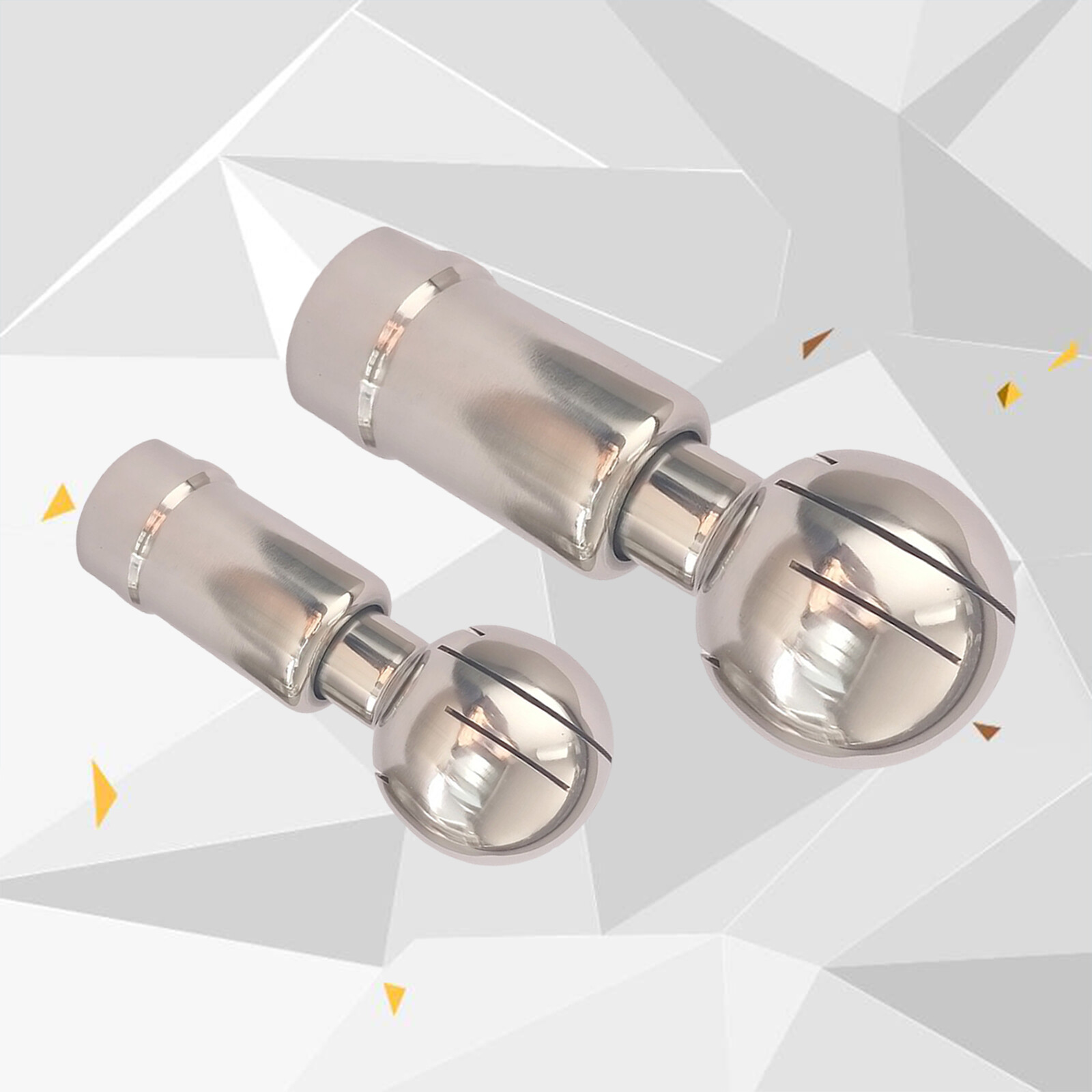304 Stainless Steel Rotating Tank Washing Nozzle CIP Rotary Spray Ball 360°Clean