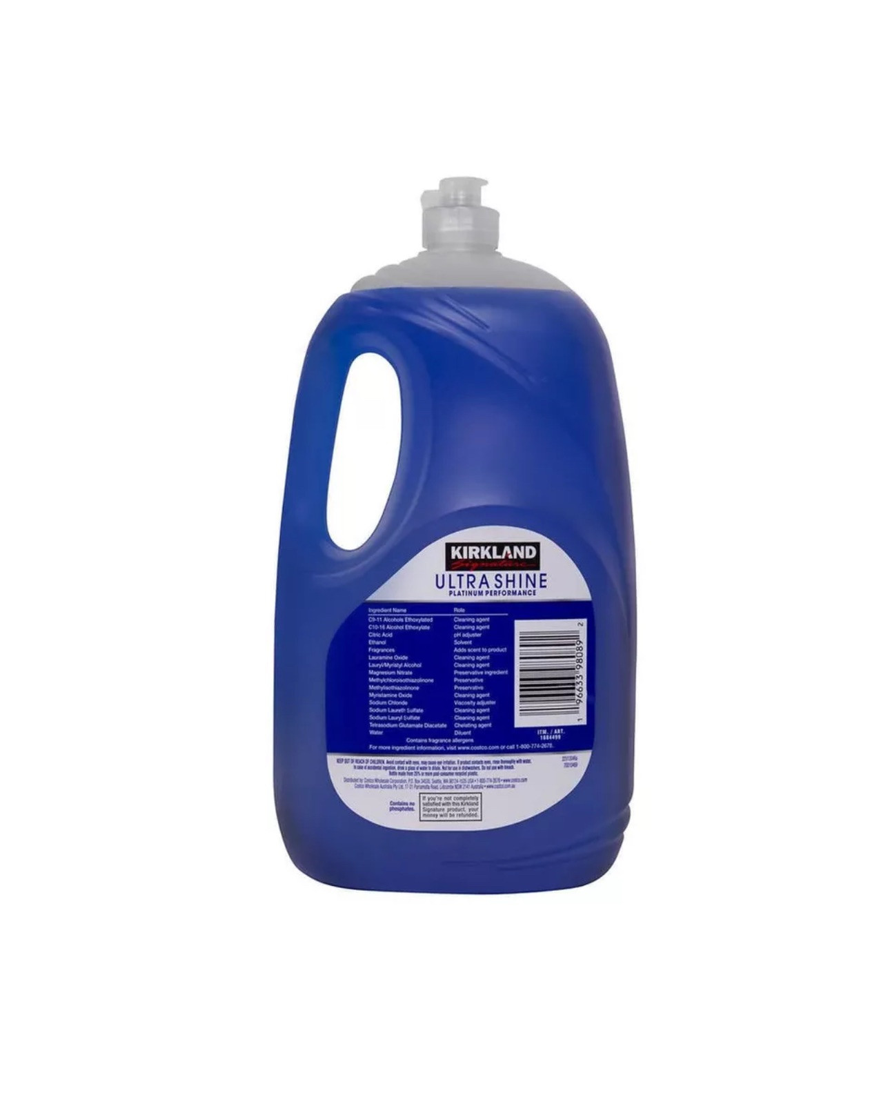 Kirkland Signature Ultra Shine Liquid Dish Soap, Fresh (90 Fluid Ounce)