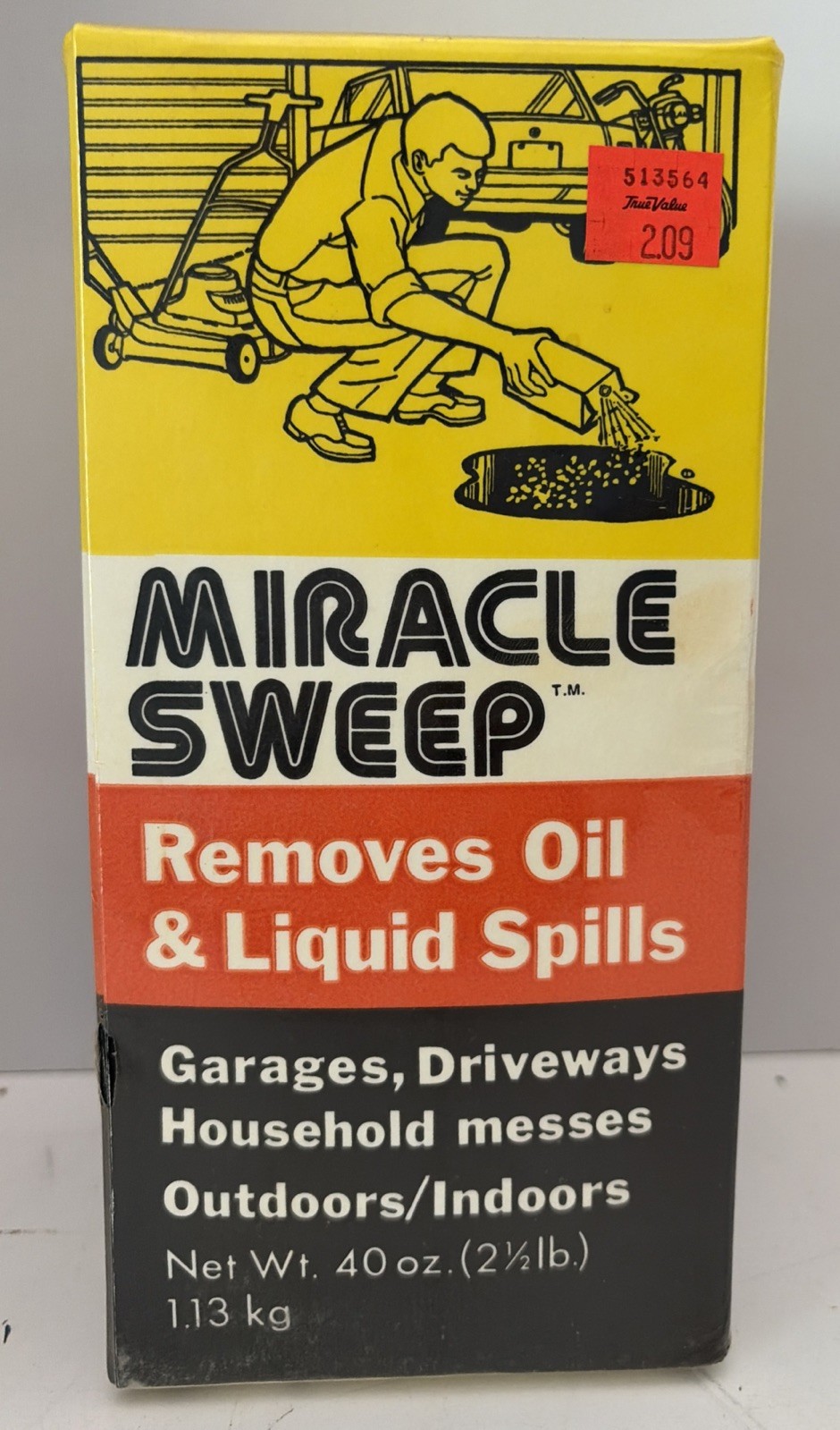Vintage Miracle Sweep Multipurpose Indoor And Outdoor Cleaner NEW