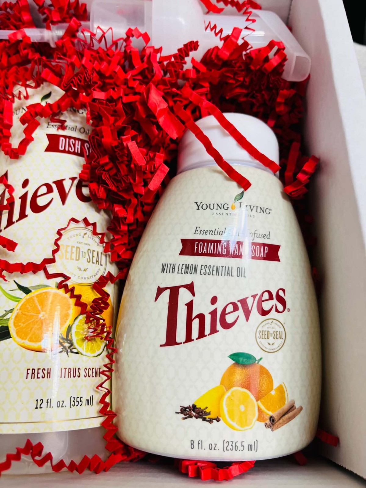Theives Youngliving Kitchen Cleaning Gift Box