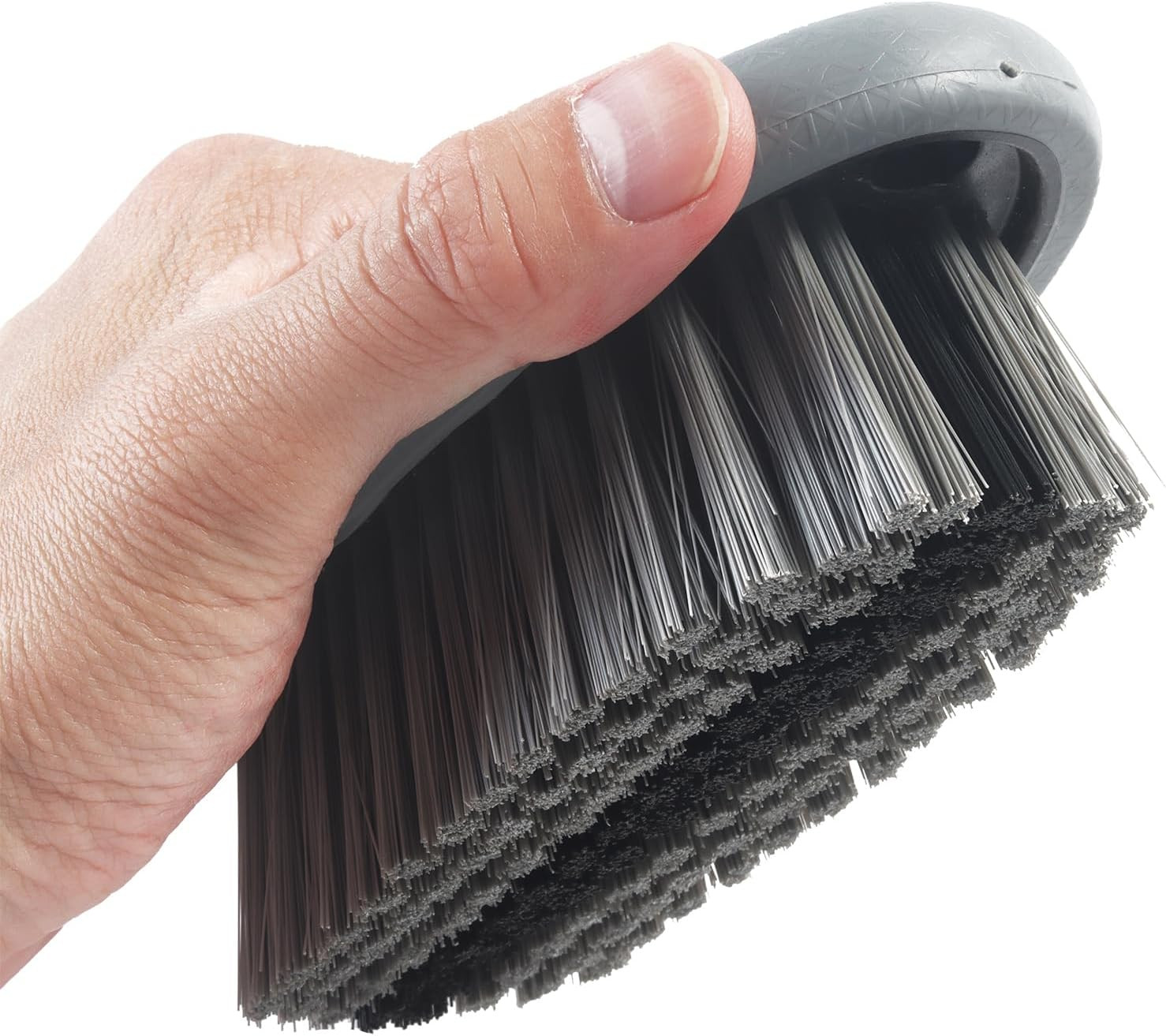 Carpet and Upholstery Cleaning Brush,Carpet Scrubber Stiff Bristle Detailing Scr