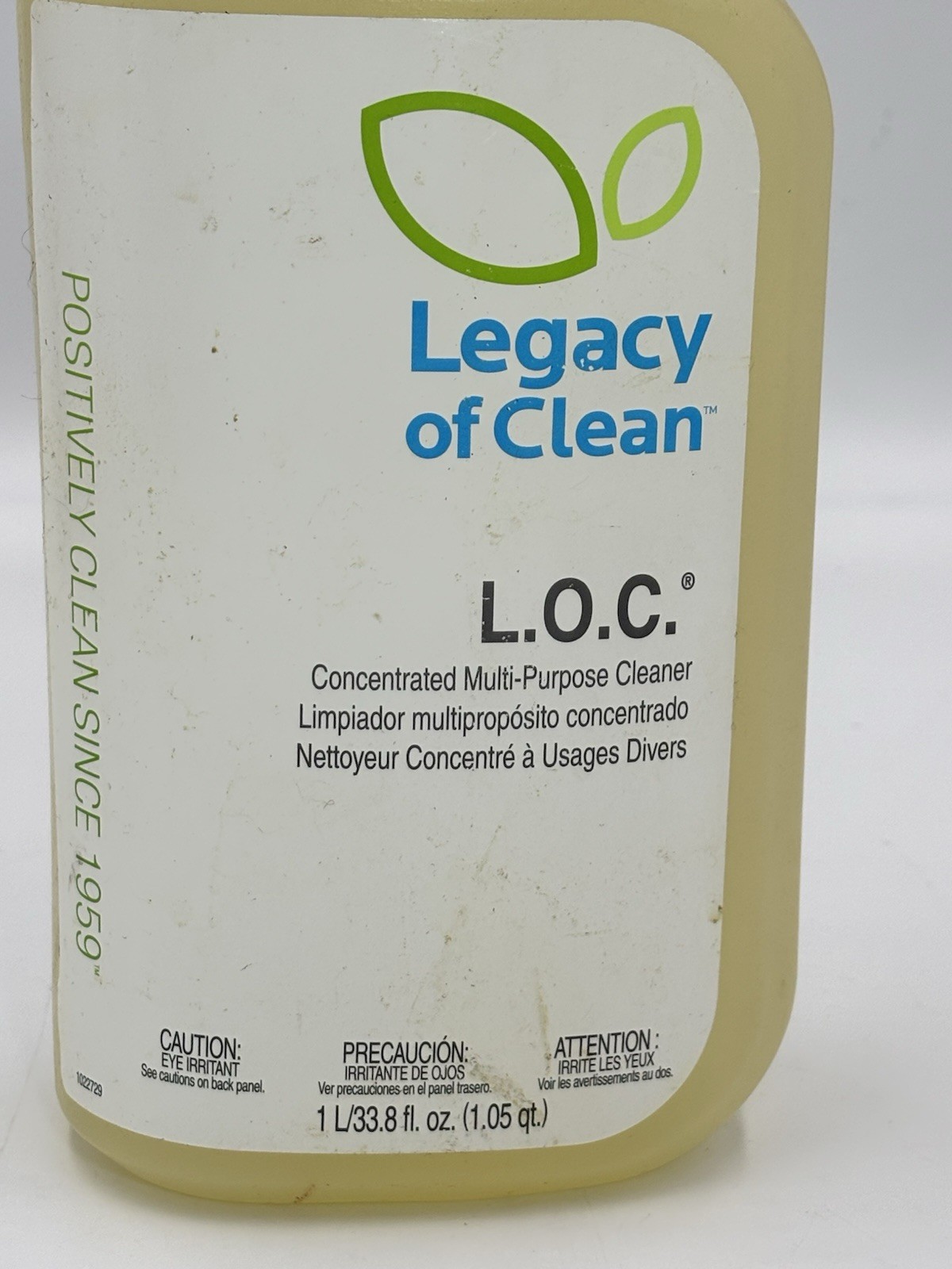 New Amway Legacy of Clean LOC Multi-purpose Cleaner 33.8 Oz.