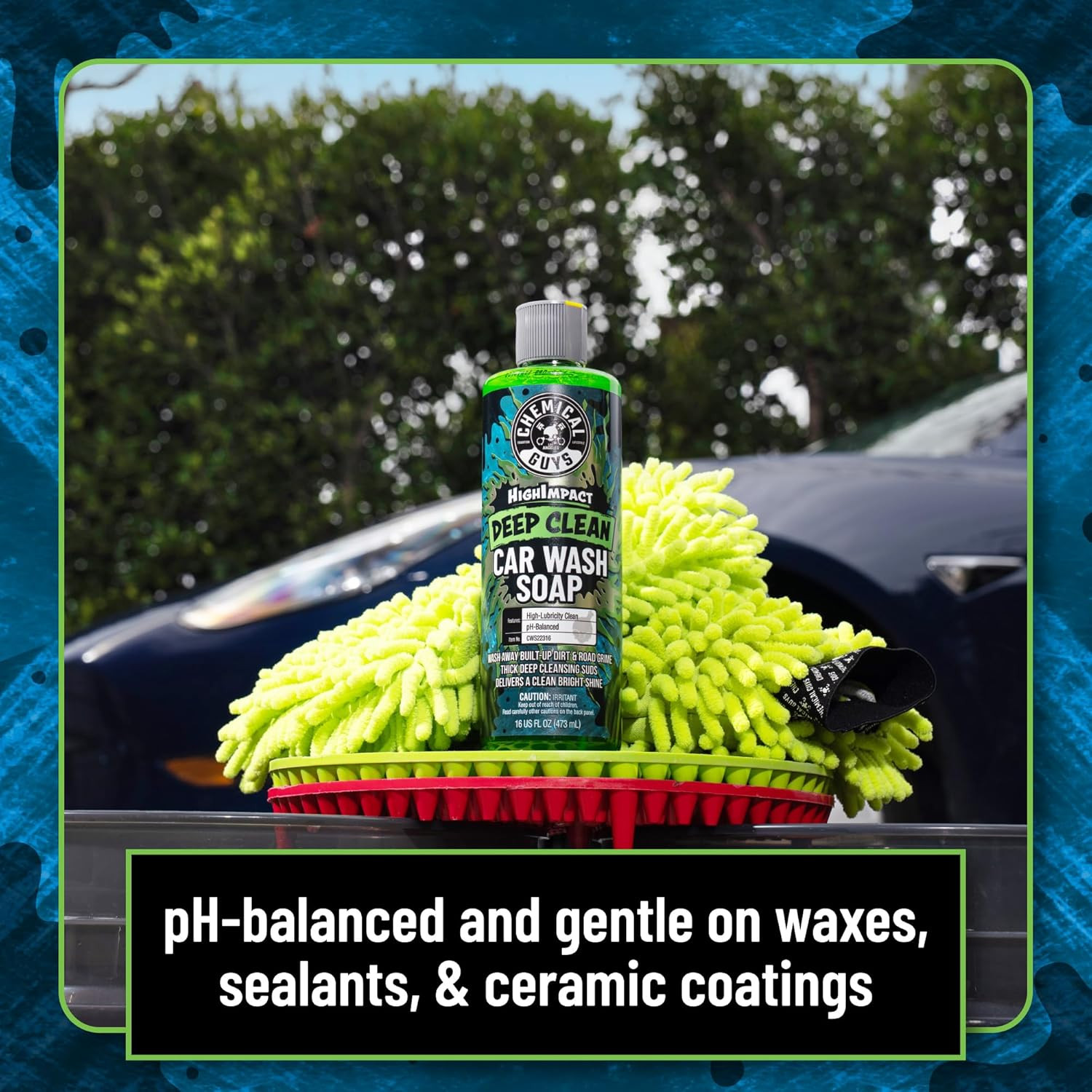 Chemical Guys High Impact Car Wash Soap, Deep Cleaning Vehicle Shampoo with Thic