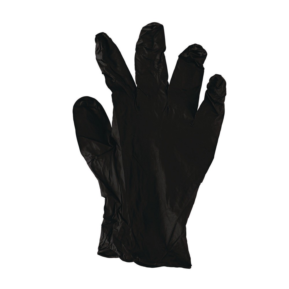 Boardwalk 396SBXA 4.4 mil Disposable Nitrile Gloves – Small, Black (100/Box) New