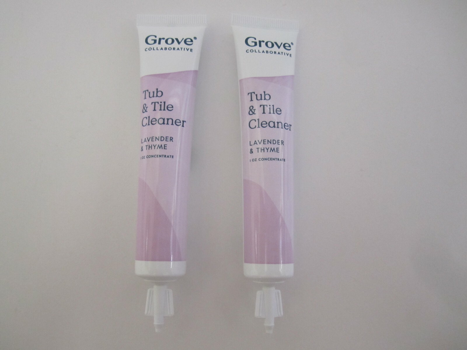 Grove Collaborative Tub & Tile Cleaner 1oz Concentrate Lavender & Thyme Lot of 2