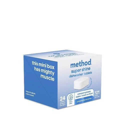 Method Super Shine Dishwasher Tablets Powered by Enzymes