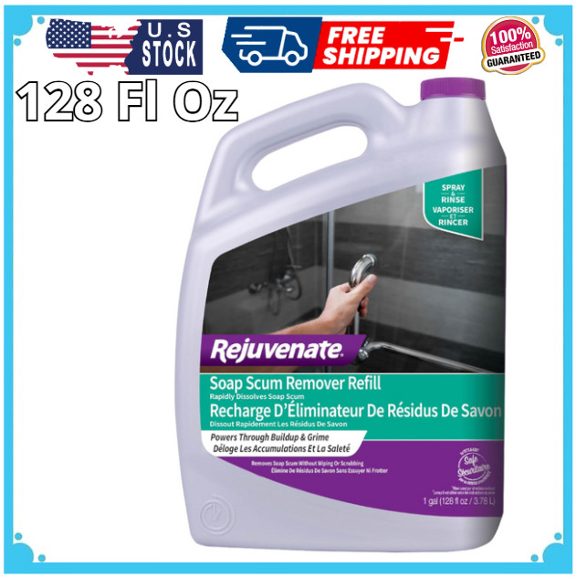 Scrub Free Soap Scum Remover Cleaning Formula – Spray and Rinse for Streak Free