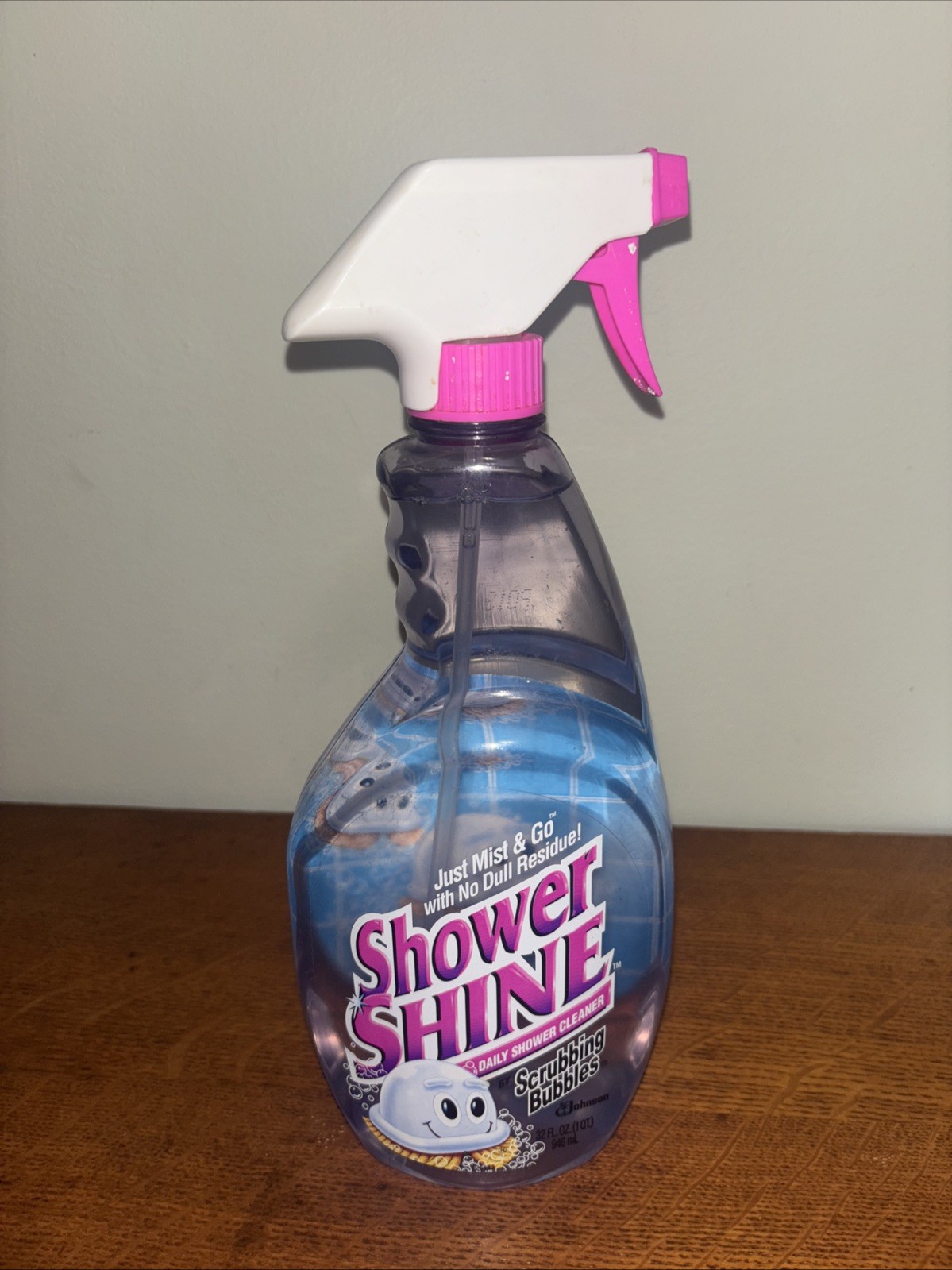 1998 Scrubbing Bubbles Shower Shine Discontinued 90s Movie Prop Retro Cleaning