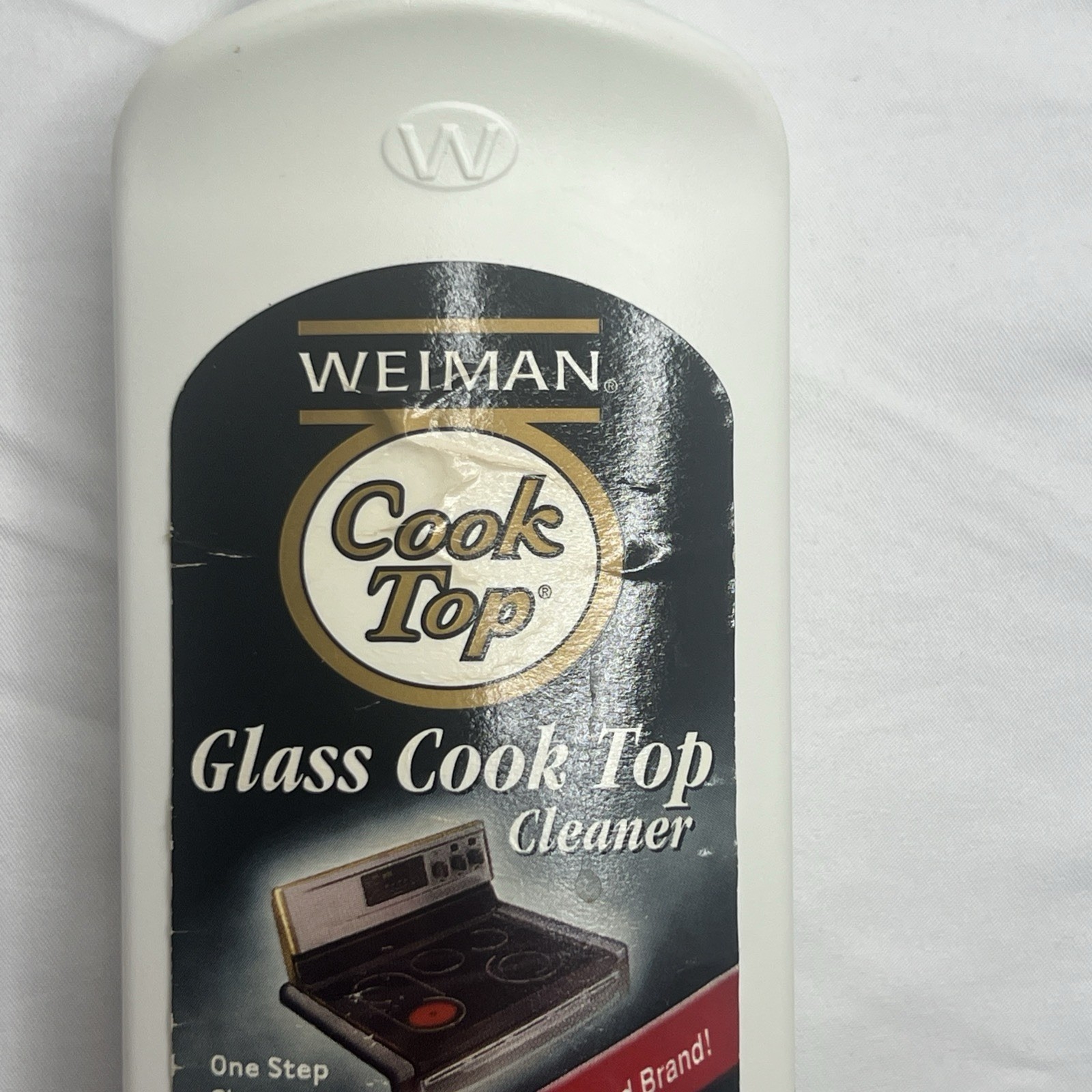 WEIMAN Heavy Duty 3-in-1 COOK TOP CREAM 10oz bottle Clean+Shine+Protect