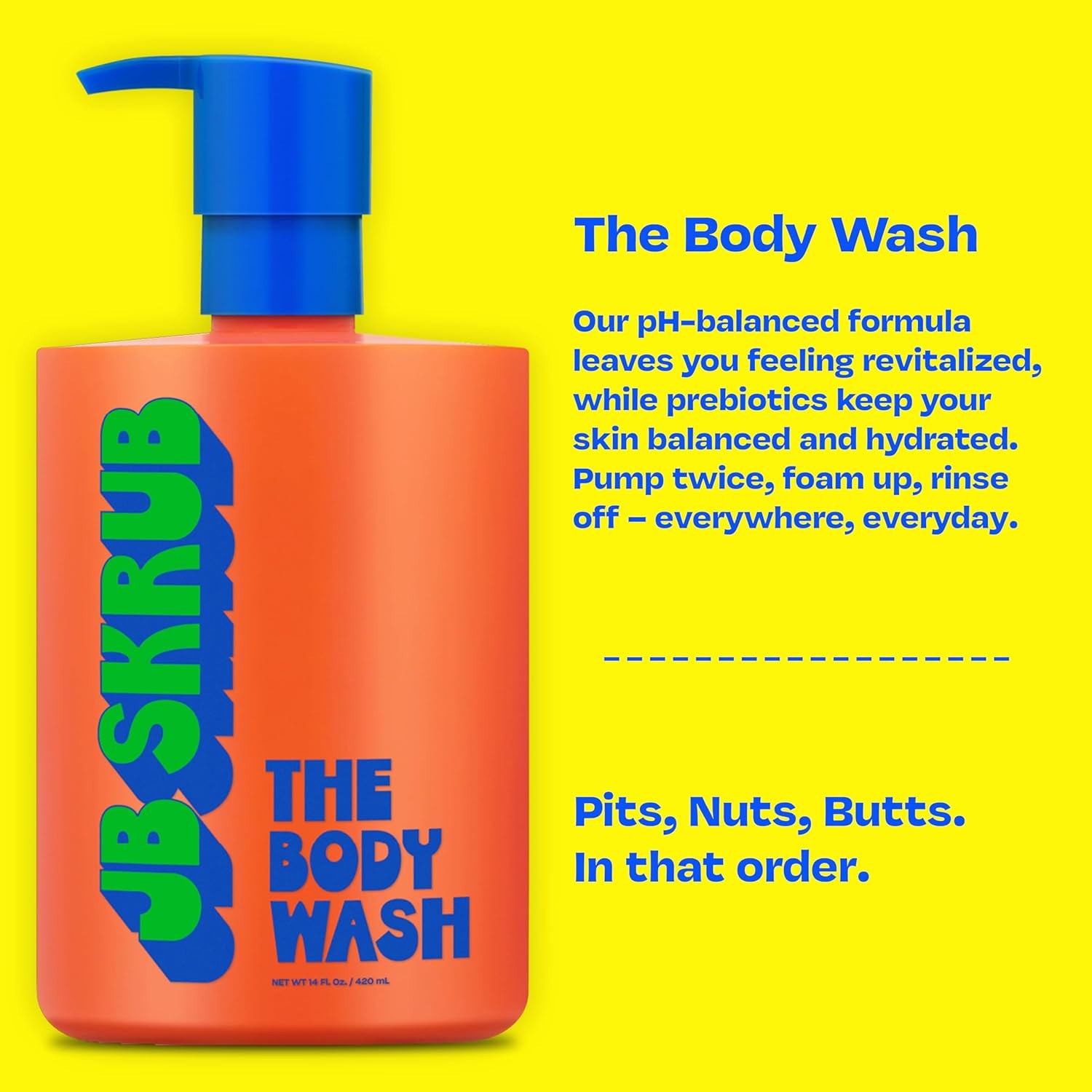 JB SKRUB The Hair and Body Wash Super Duo – No Harsh Ingredients – Conquer Ado