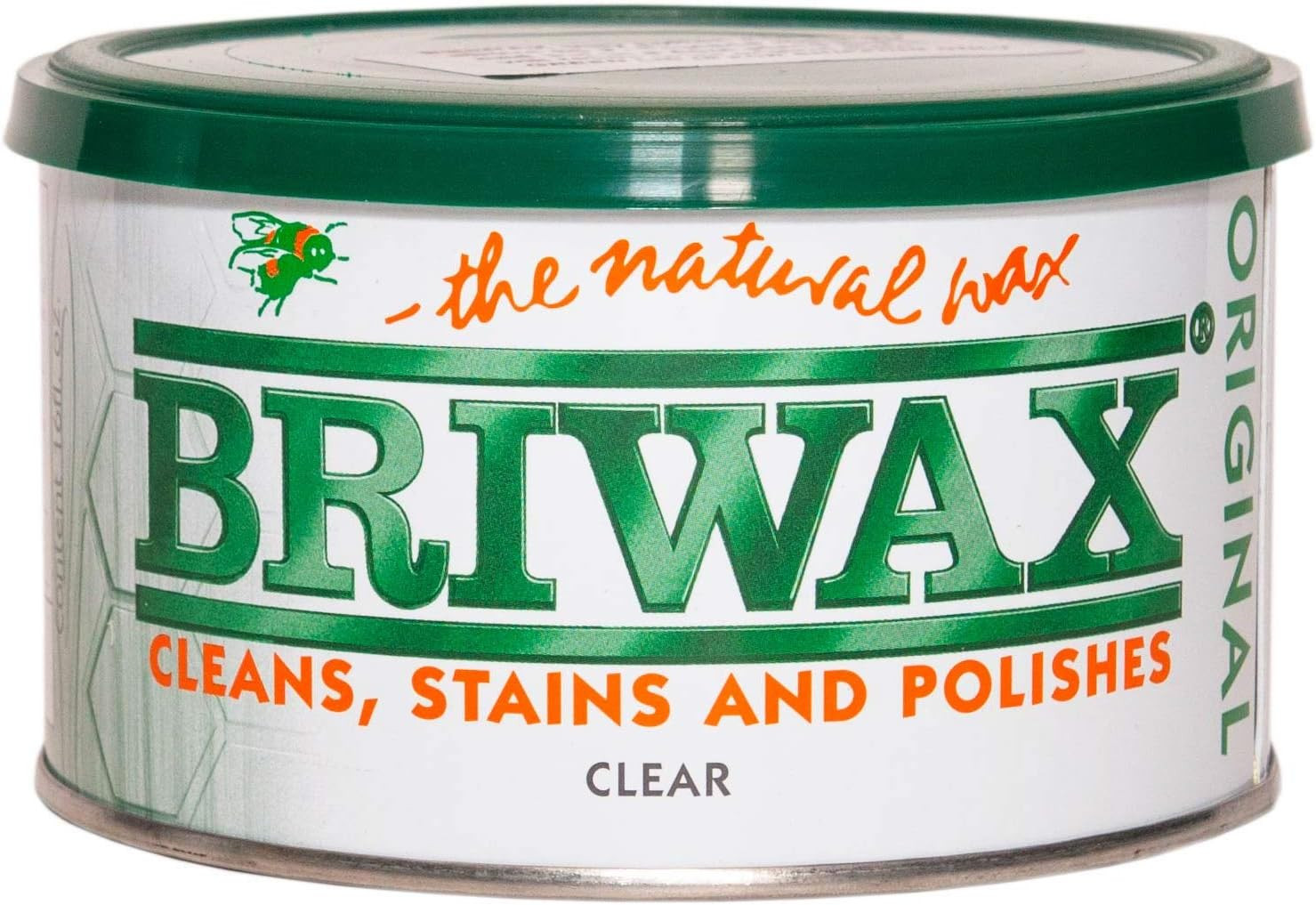 Furniture Wax for Wood, Cleans, Stains, and Polishes, Multi-Purpose, Clear
