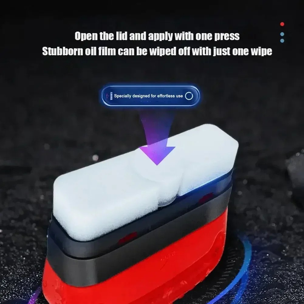 Car Glass Oil Film Remover Hydrophobic Coating Windshield Cleaning Tool