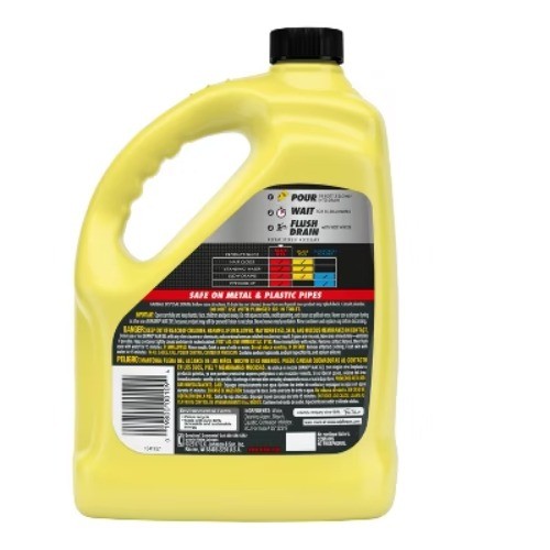 Drano Commercial Line Max Gel Drain Cleaner and Clog Remover – 128 fl ozr