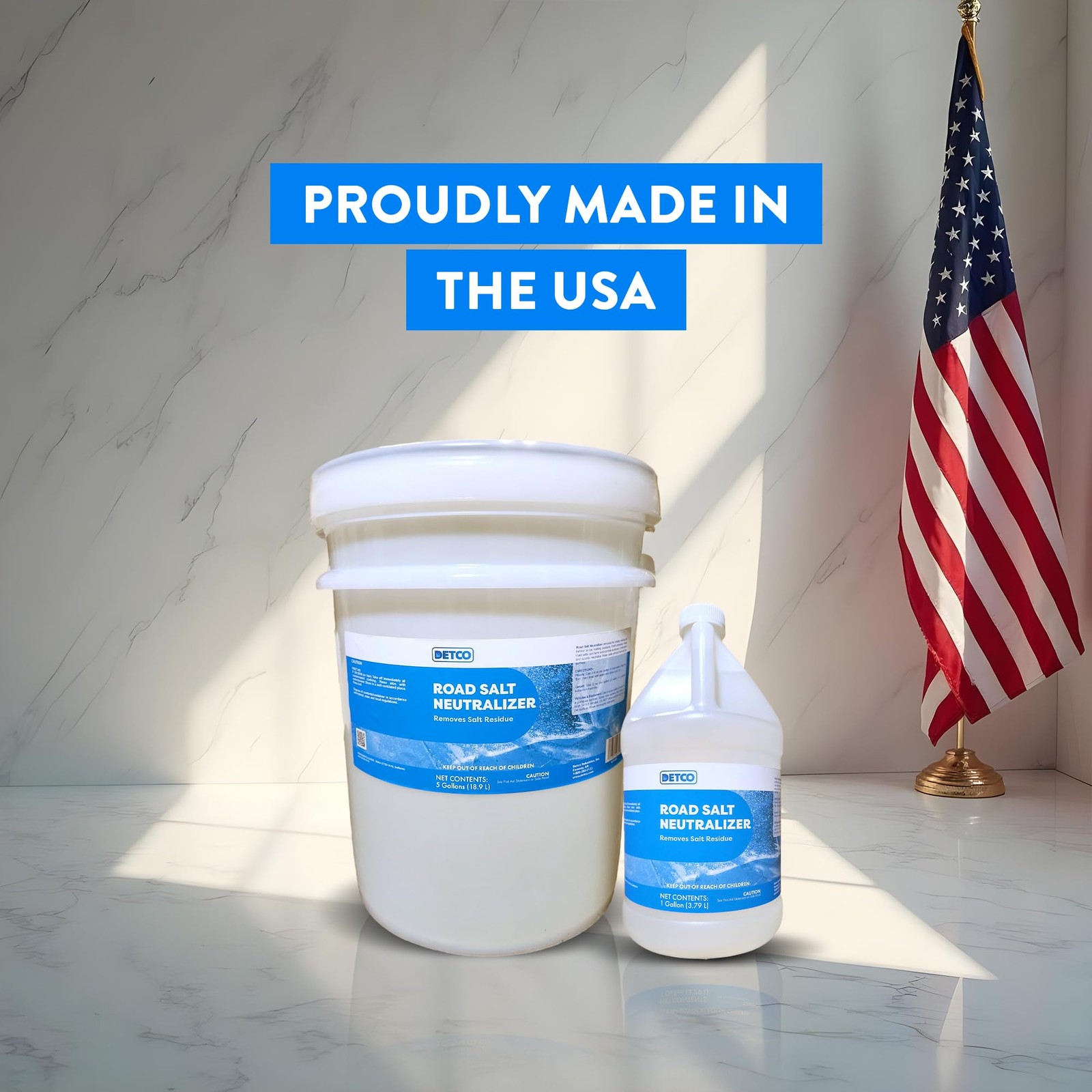 Road Salt Neutralizer -Neutralizes Salt’s Corrosive Films, Paint Metal Protectiv