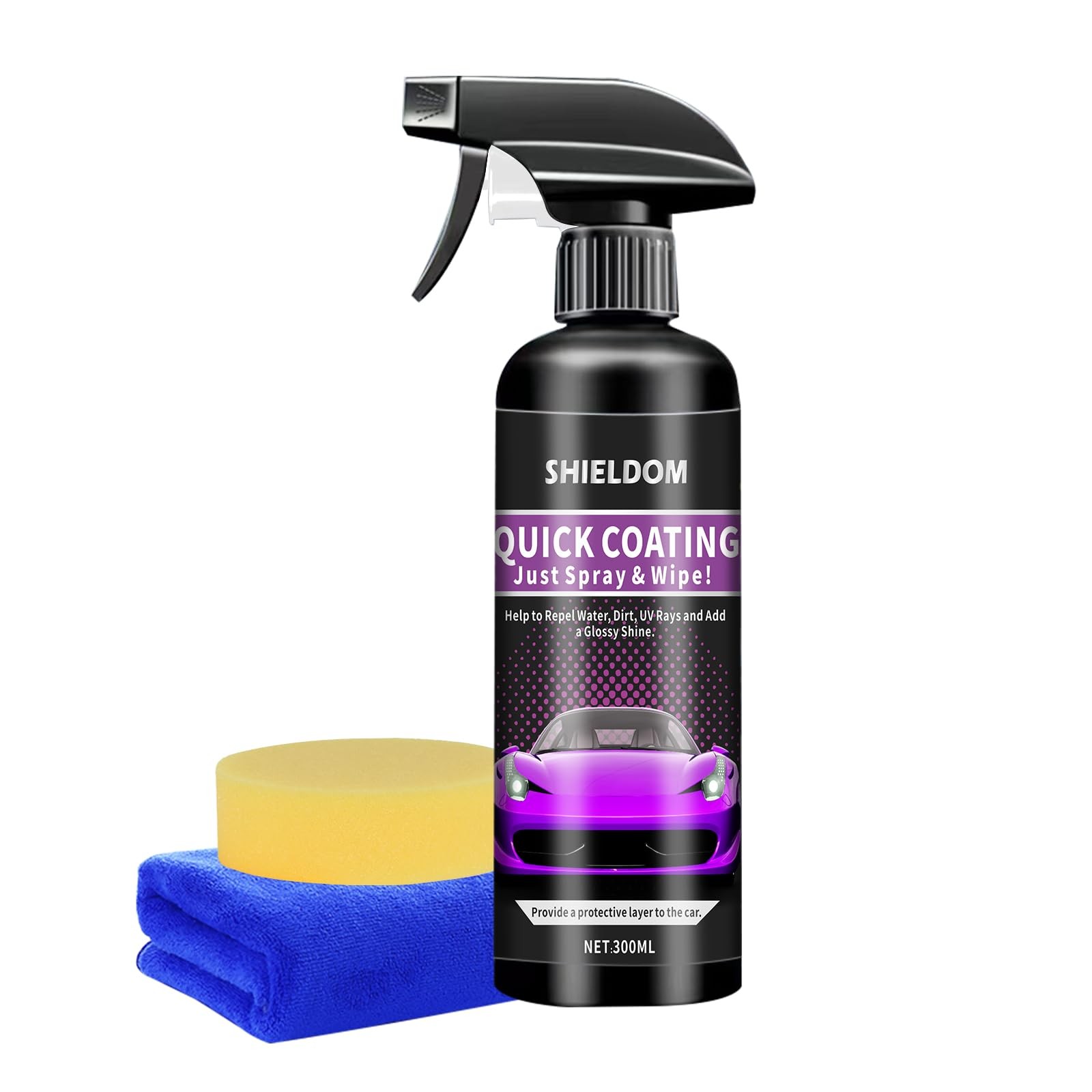 Quick Effect Coating Agent Car Ceramic Coating Spray for Shine & Protection S…