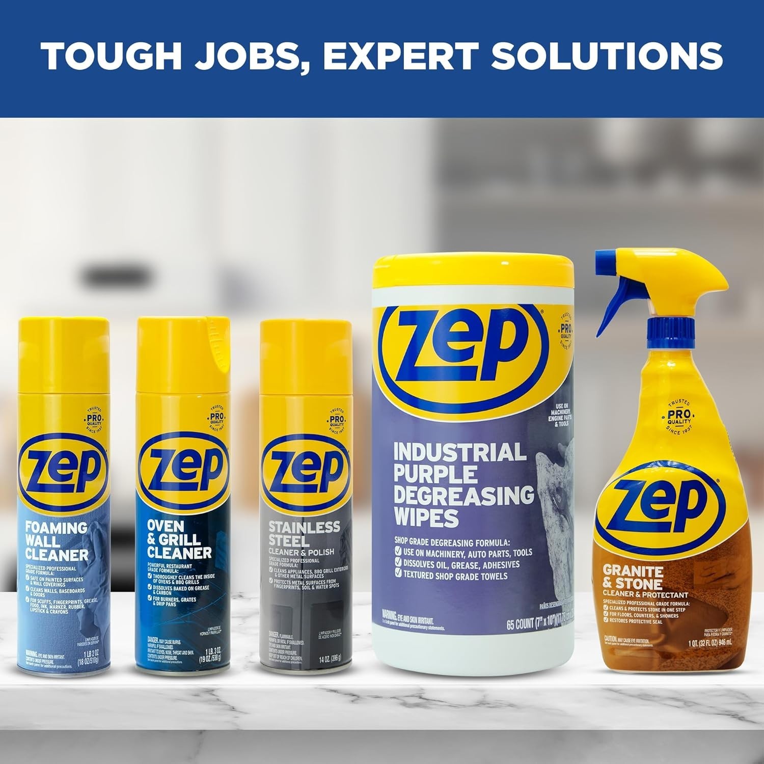 Zep Heavy-Duty Oven & Grill Cleaner 19oz Foam Degreaser ZUOVGR19 Restaurant