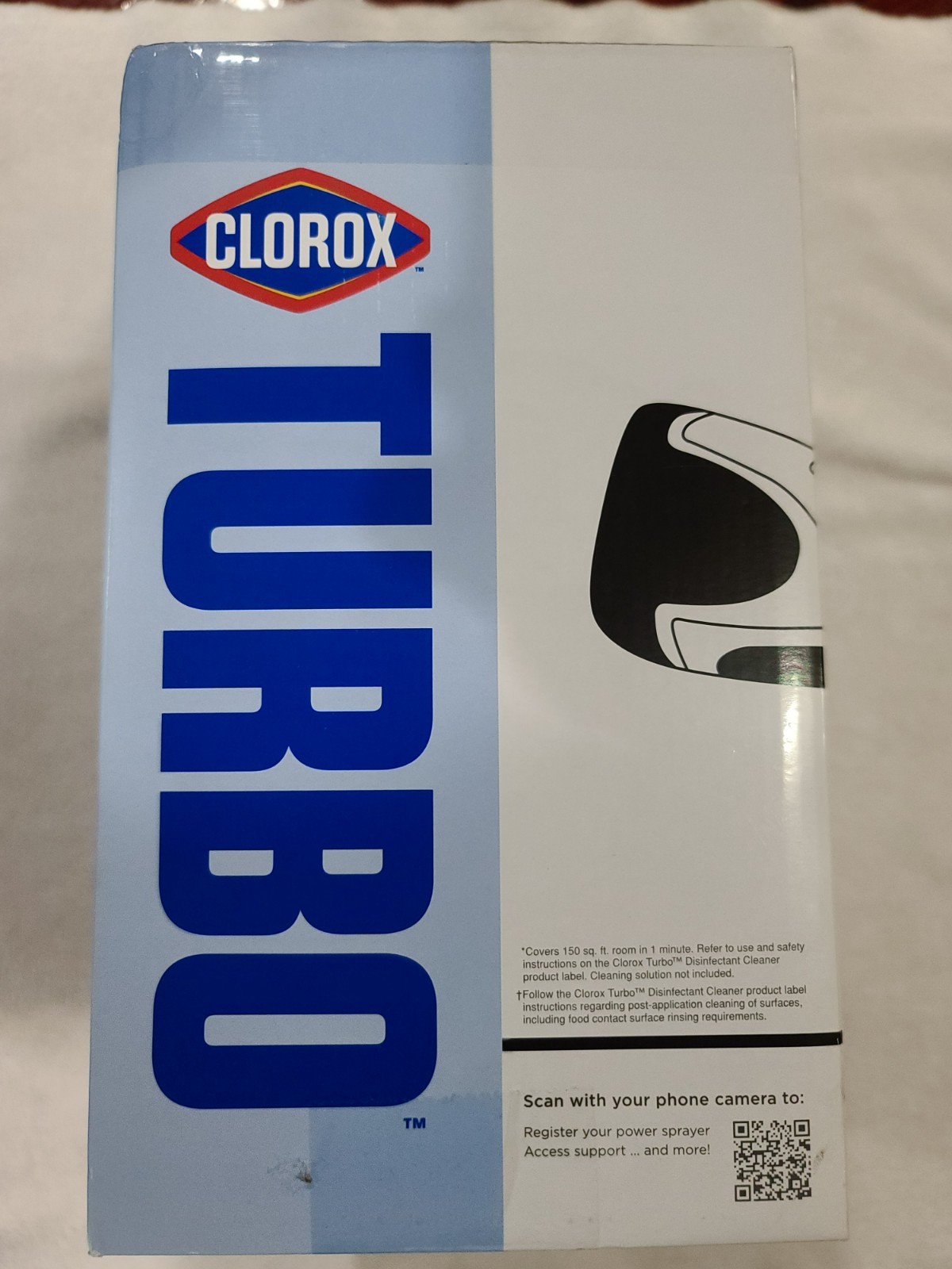 Clorox Turbo Handheld Power Sprayer Lightweight Brand NEW
