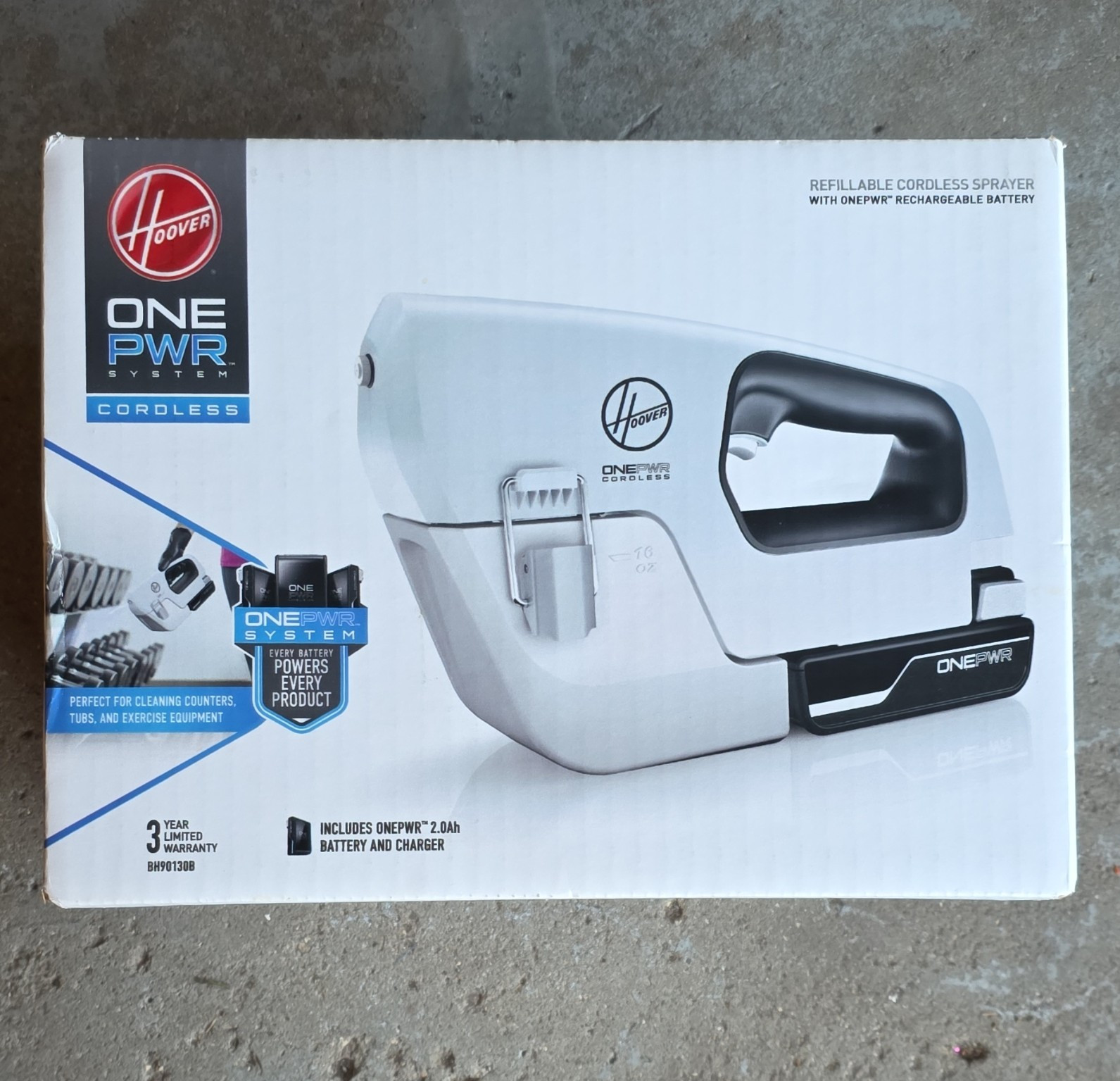 Hoover ONEPWR Refillable Cordless Sprayer SPOT CLEANER