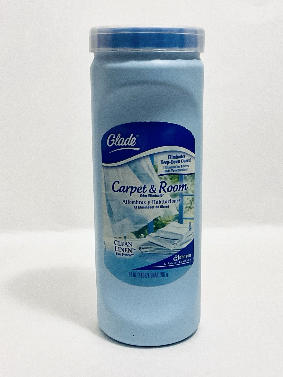 GLADE CARPET & ROOM ODOR ELIMINATOR CLEAN LINEN 32 OZ SC JOHNSON