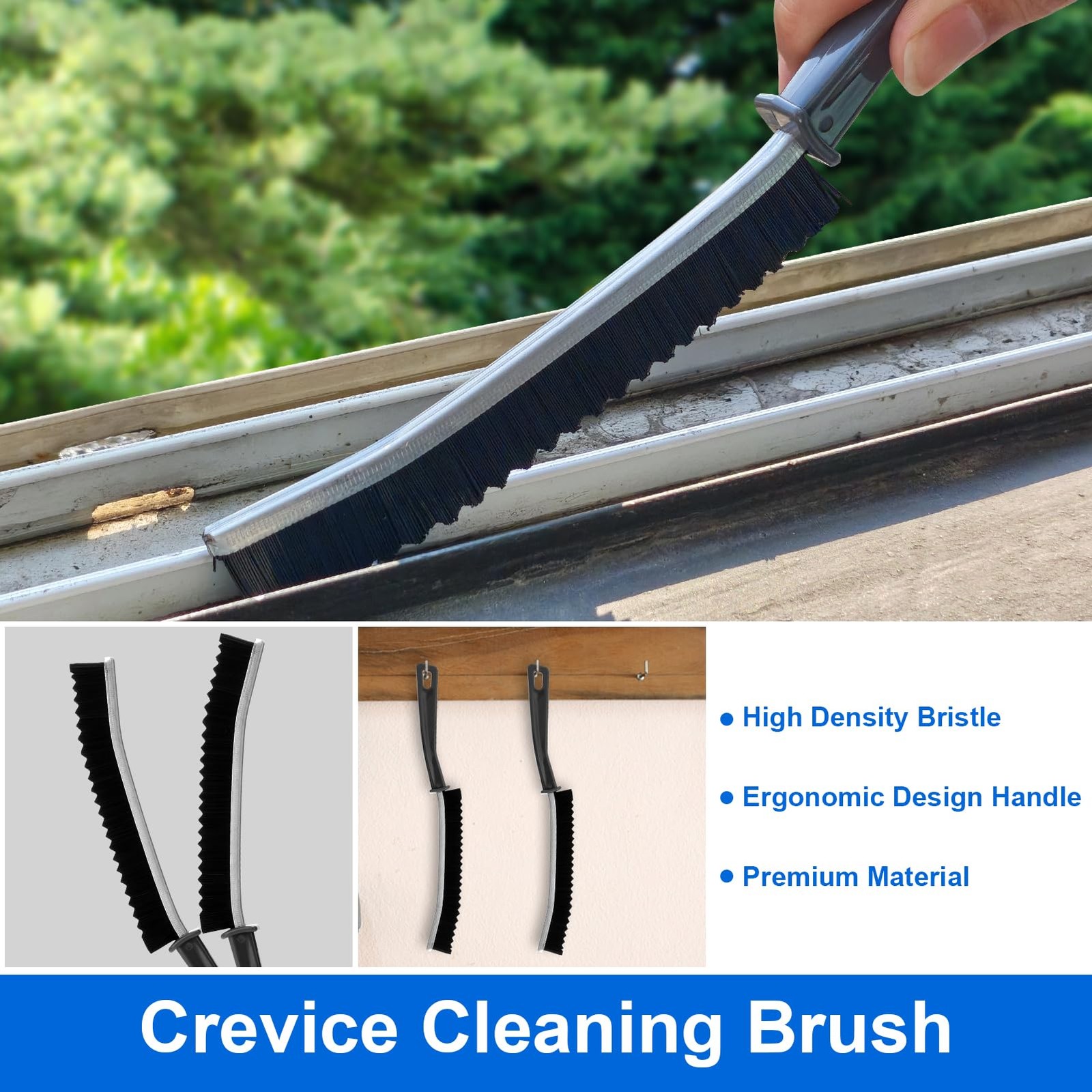 Window Sill Cleaner Tool,10 Pcs Magic Door Window Track Cleaning Tools Kit,Sl…
