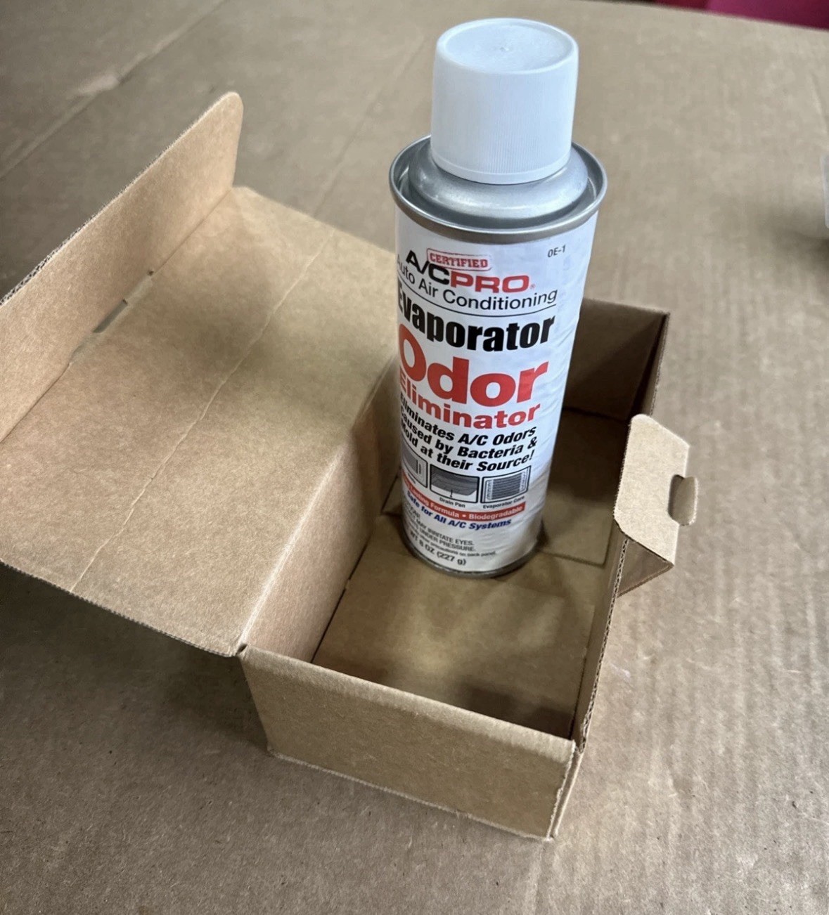 New A/C PRO ODOR ELIMINATOR OE-1 (765-3141) , 8 Oz Bottle , Free Shipping !