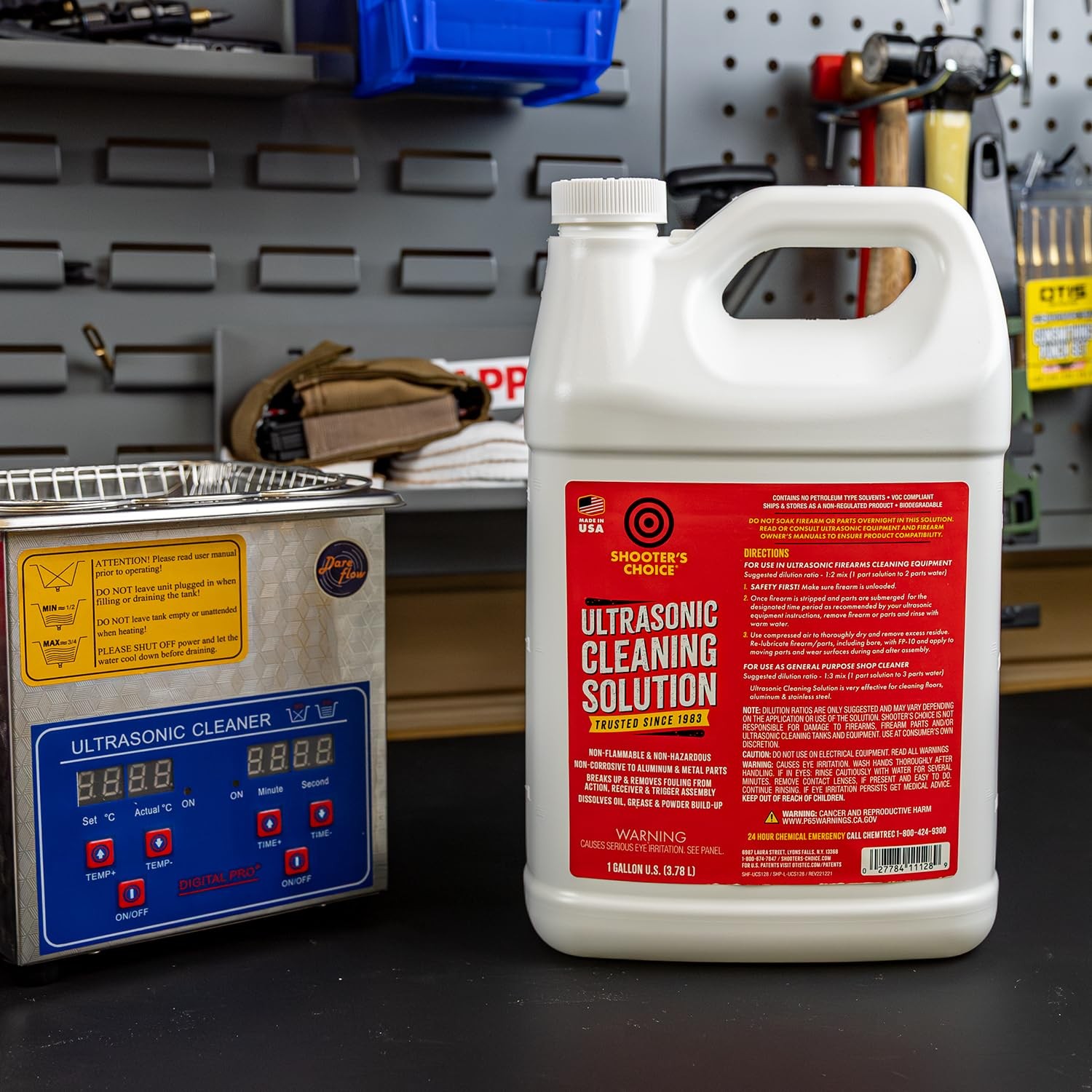 Ultrasonic Cleaning Solution (Select Size), 128 Fl Oz (Pack of 1)