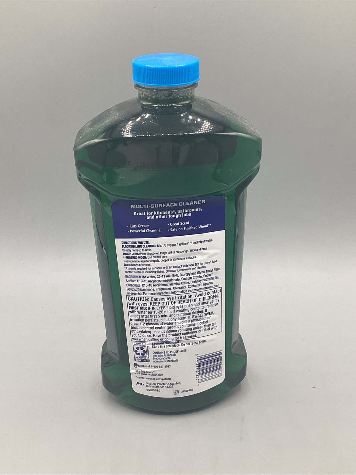 Limited Edition Mr. Clean All Purpose Cleaner, Cleaning Liquid Fresh Pine 41oz