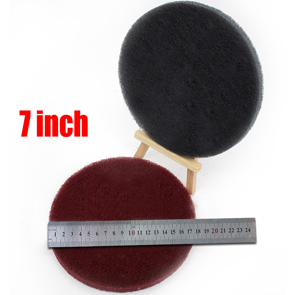 1″-7″ Drill Power Brush Tile Scrubber Scouring Pads Cleaning Pad 240-3000 Grit