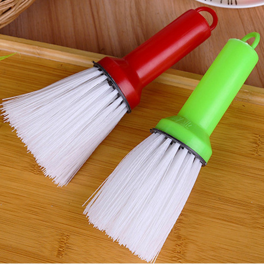 Dishwashing Brush Dual Tone Design with Rubber Grooves for Homeowners 1Set