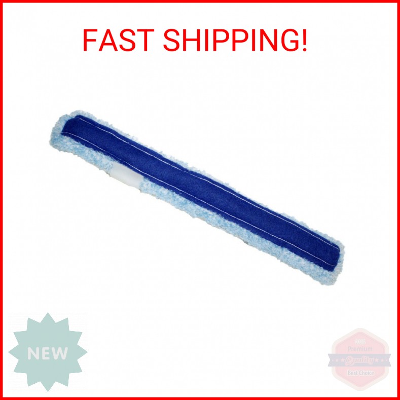 Unger Professional 18” Window Cleaner Scrubber Refill Sleeve, Gently Cleans Glas