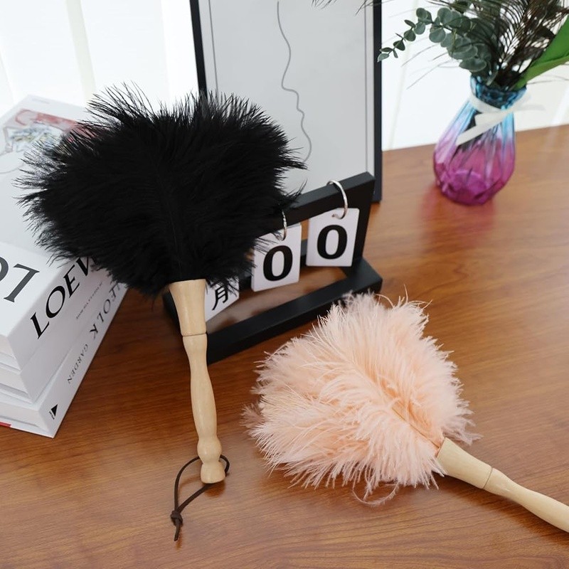 Ostrich Feather Duster High Quality Dusting Tool Home Office Car Cleaning New