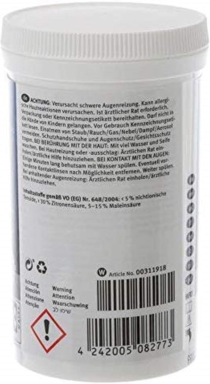 Genuine Bosch 250g Quick Descaler for Washing Machines and Dishwashers 00311918