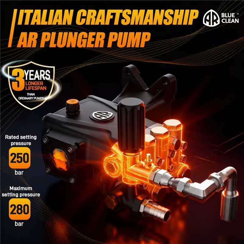 FREE SHIP Hot Water High-Pressure Washer 13.5HP Gasoline，Water Pump 4000PSI 4GPM
