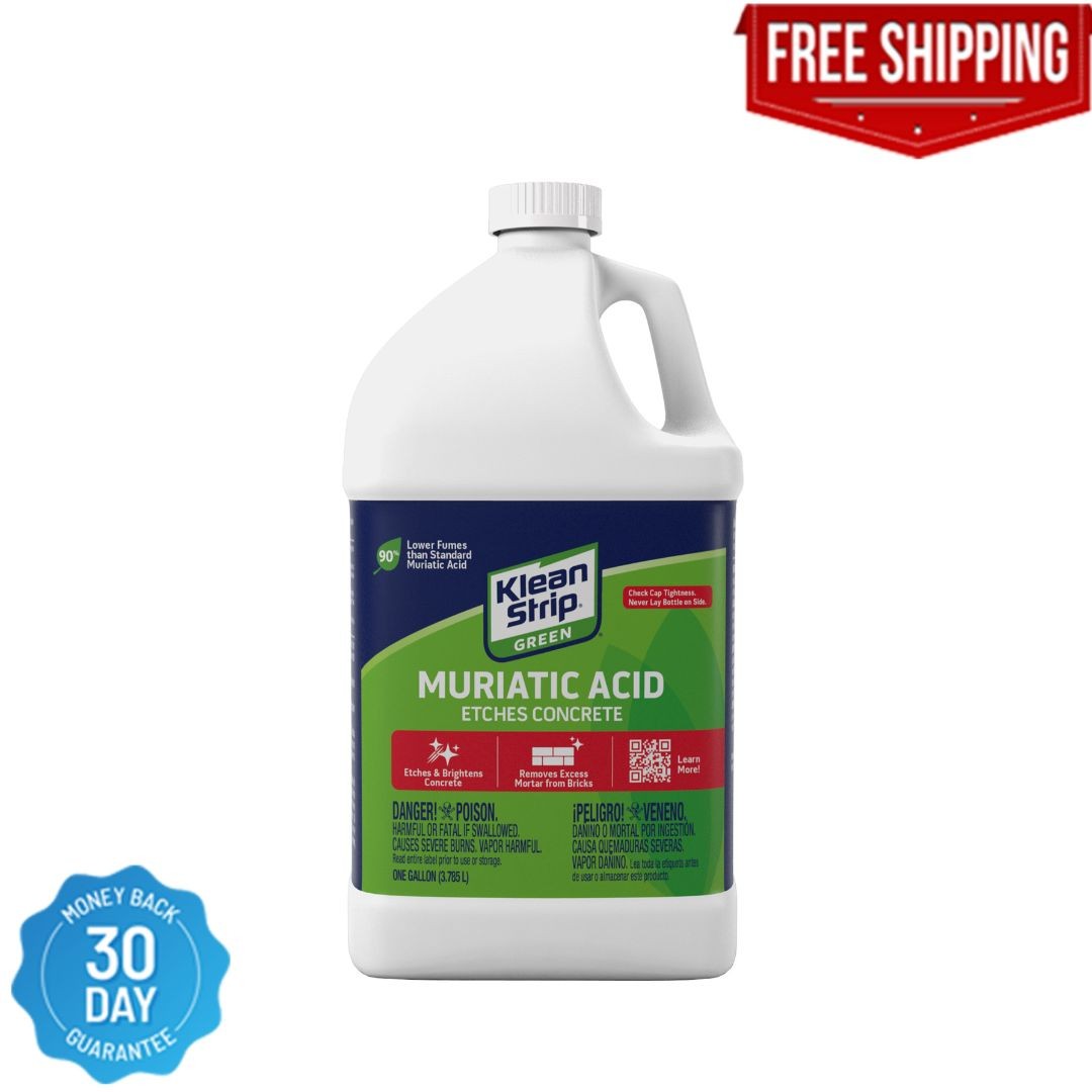 Klean Strip Green Muriatic Acid, 1 Gallon