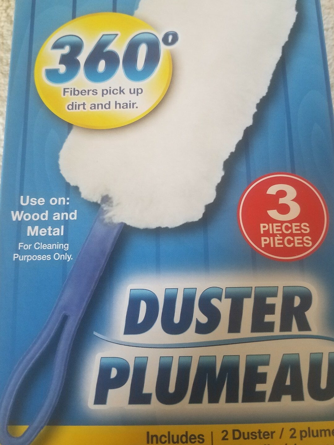 Scrub Buddies 360 Degrees Duster 1pkg Of 3 pieces-Brand New-SHIPS N 24 HOURS